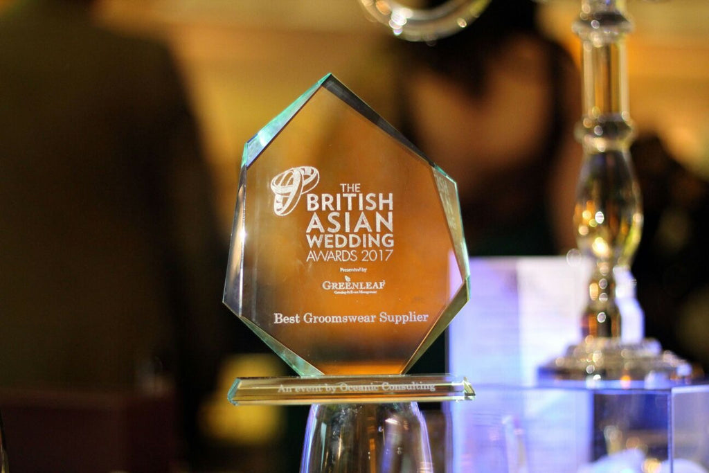Sherwani King Wins Groomswear Supplier 2017 Award